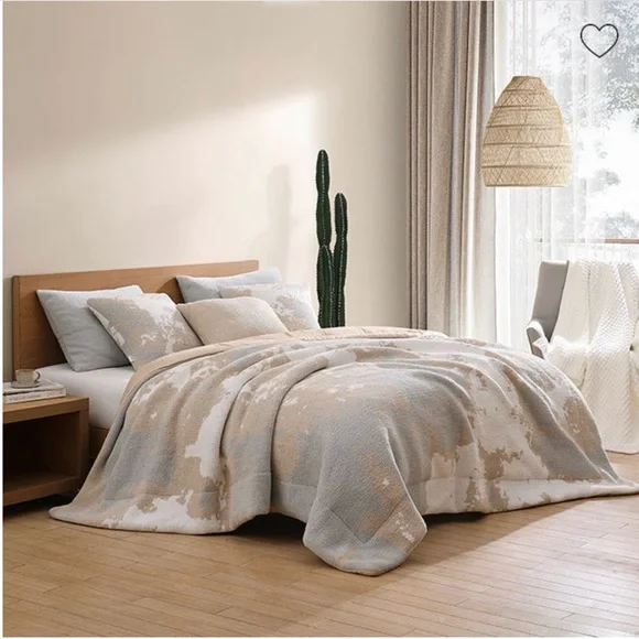 Sunday Citizen Double Snug Pixel Comforter-Queen - Picture 2 of 2